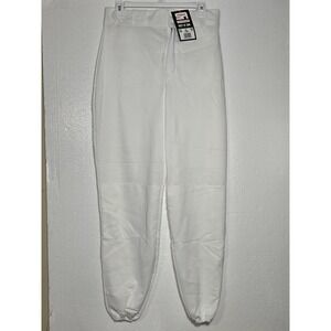 Southern Athletic Baseball Pants White Elastic Cuff Athletic Sports Pants XL NWT
